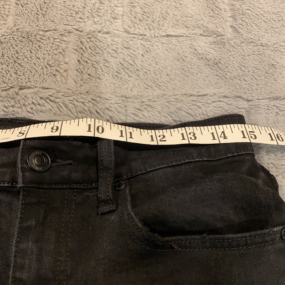 RSQ Skinny Taper Distressed Black Jeans - Picture 9 of 13